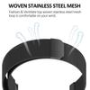 Magnetic Milanese Loop Strap & TPU Full Cover Soft Case For Amazfit Active/2 Max Stainless Steel Mesh Watch Band Set