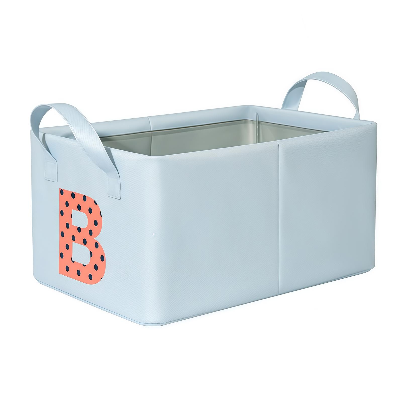 

Home clothing storage basket, bedroom toy organizer, student dormitory storage box. Folding storage box for clothes.zwq