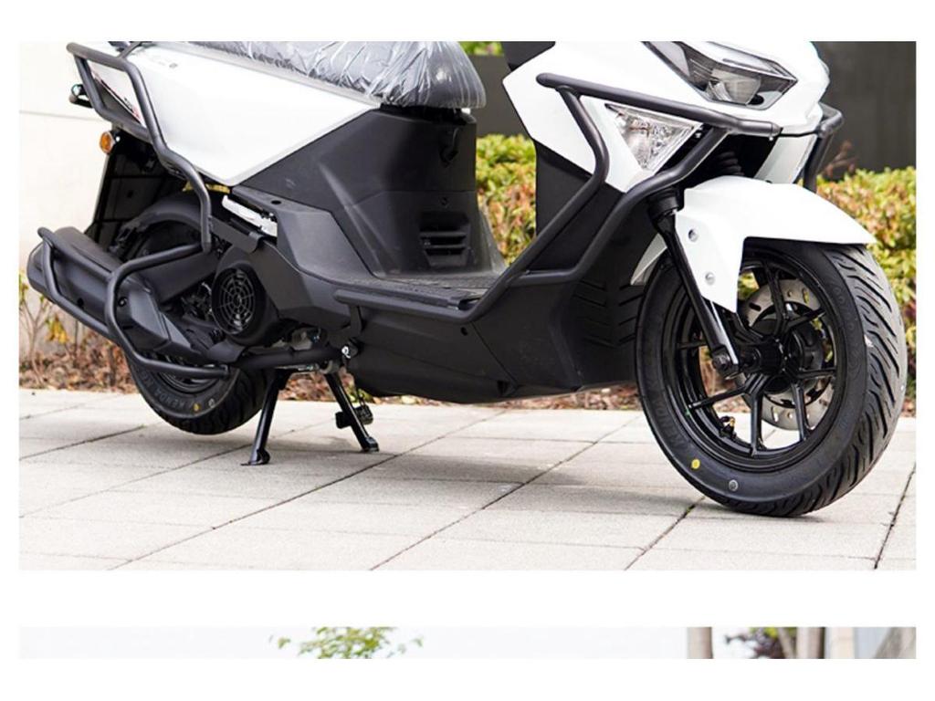 Sanyang Xing SHEX125 Crash Bars: Front and Rear Bumpers, Exhaust Protection, Thickened Anti-fall Backrest Accessories