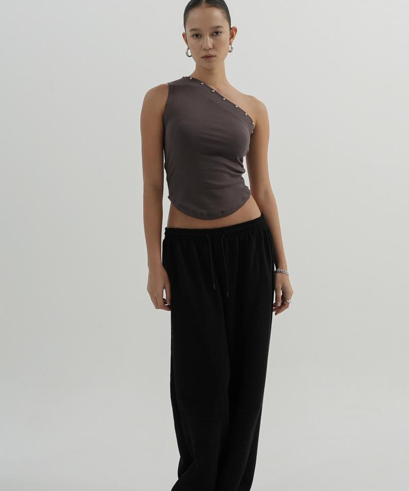 Bunteu 2Way Sweat Pants (Black)
