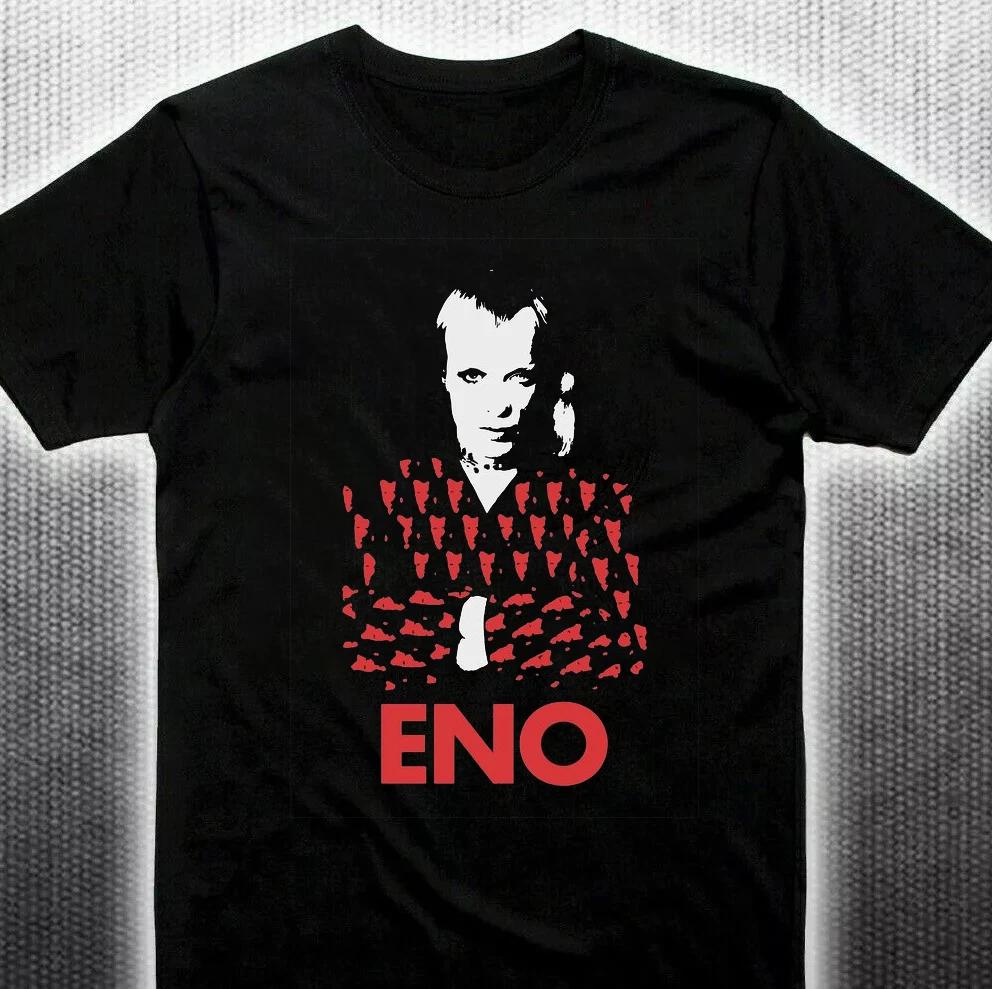 Brian Eno Black Cotton Shirt All size S-5XL Unisex L229 XXL
