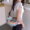 Straw bag women's large-capacity new summer niche design woven messenger bag dumpling bag seaside beach bag