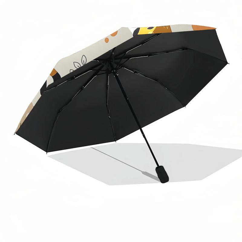 1pc Capybara, Nature Automatic Open/Close Umbrella, Formal Events - Ideal Gift for Family or Friends, Outdoor Accessory Yy251211108