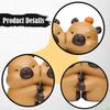 2x Capybara Statues Book Supports Bookends Collectible Art Crafts Cute Holders Decorative