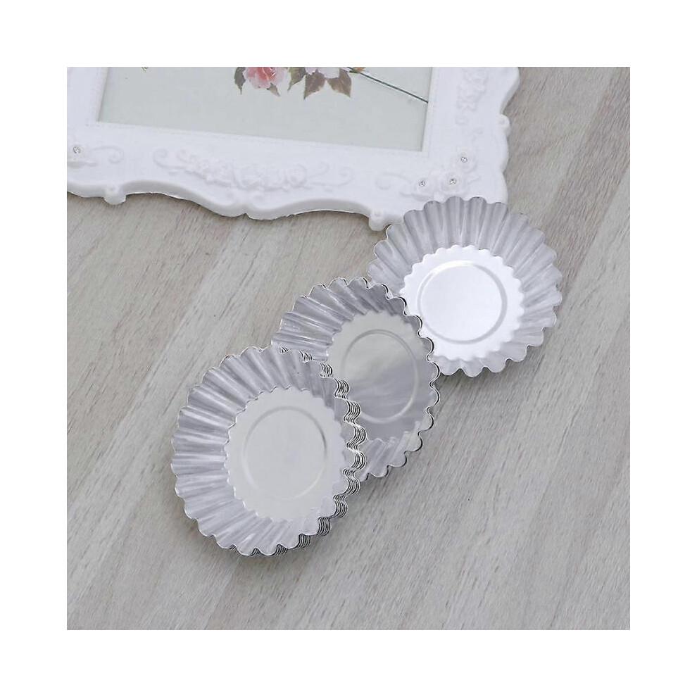 Tart Tins, 10 Pcs Reusable Egg Mold Baking Cups Pastry Muffin Molds for Tarts