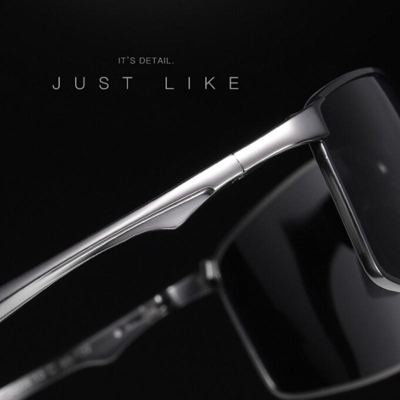 Polarized Sunglasses Men Driving Mirror Color Night Vision Goggles Eyeglasses
