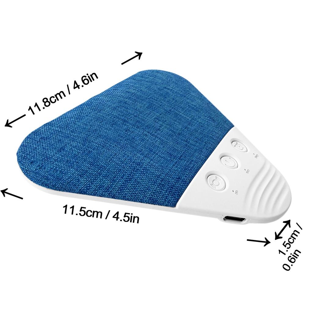 Bluetooth Under Pillow Speaker Stereo Bass White Noise Sleep Sound Speaker for Bedroom