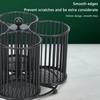 Portapenne Rotante Portapenne a Rete Organizer da Scrivania in Metallo Porta Pennelli Trucco Cosmetici per Ragazza Donna Bagno Vanità