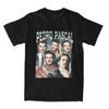 Bootleg Pedro Pascal T Shirt Vintage T Shirt Unis Streetwear Short Sleeve Pedro Pascal Plus Size T Shirt Unisex