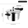 OLOEY 304 Stainless Steel Pressure Cooker with Steamer
