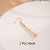 3Pcs/Set Cosplay Anime Roronoa Zoro Drop Earrings Unisex Long Pendant Fake Earring Ear Clip for Costume Prop Jewelry Accessories
