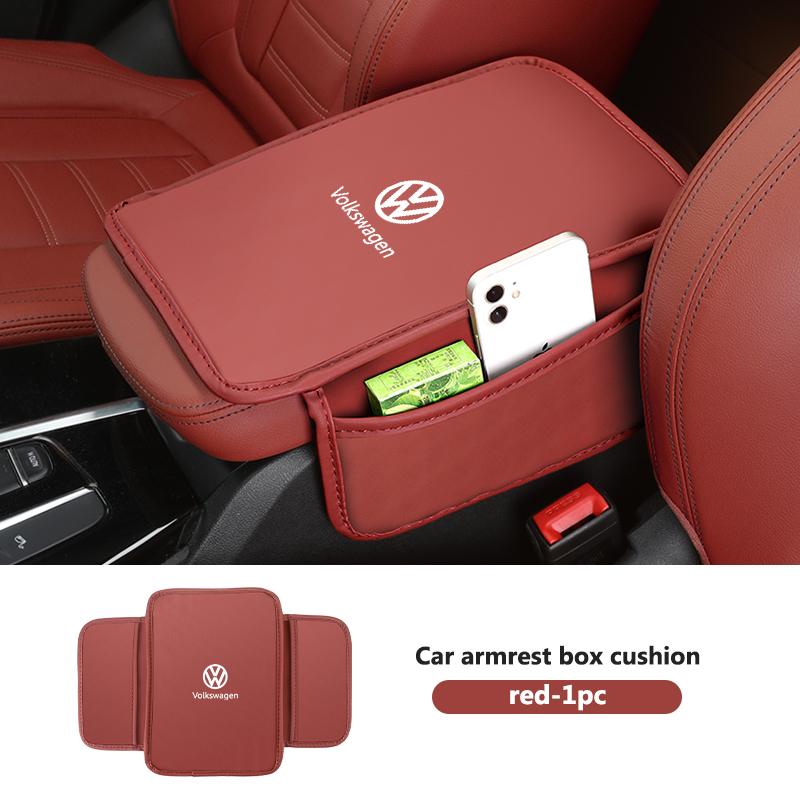 Car Height Pad Center Armrest Protecting Jacket Support Cover For Volkswagen VW Scirocco Jetta Beetle Golf 4 5 6 Passat Polo B5 QO9