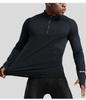 Men's Quick-Dry Long-Sleeve Compression Shirt for Running and Basketball