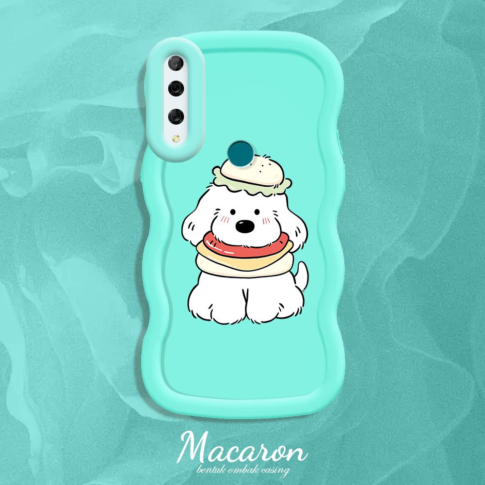 

Окрашенный узор Big Wave Edge Мягкий силиконовый материал Macaron чехол для телефона противоударный защитный резиновый чехол для iPhone Huawei Honor Infinix Tecno Tecno Pova 6 Neo синий