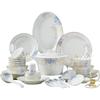 Jingdezhen Fairytale Bone China 28-Piece Dinnerware Set