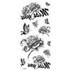 Realistic Bright Animal Totem Waterproof Rose Tattoo Stickers