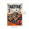 Retro Tin Sign Wall Decor Vintage Metal Poster for Kitchen Bar Cafe Man Cave Aesthetic