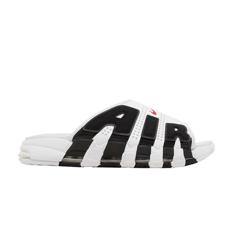 Nike Air More Uptempo Slide White Black Red 40