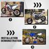 Coprisedile Universale per Moto Protezione Solare per Accessori Moto Impermeabile Resistente Bicicletta Elettrica e-bike