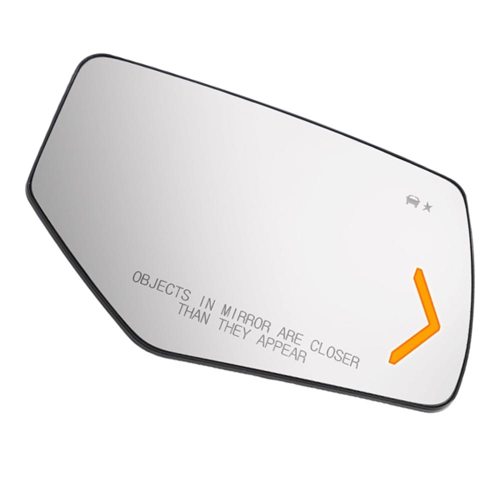 Left Right Side Heated Wing Mirror Glass Turn Signal Blind Spot for Chevrolet Suburban Tahoe GMC Yukon XL 2015- Right Passenger Side
