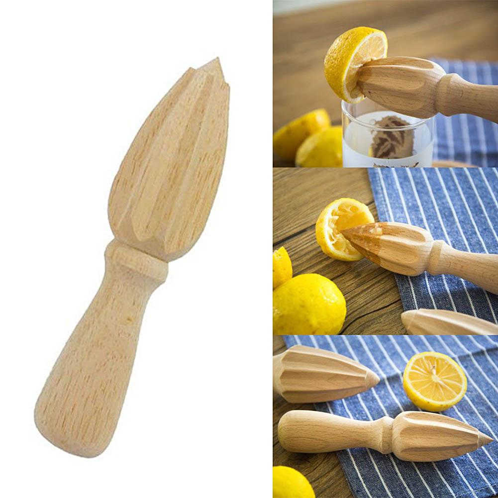 Natural Wood Citrus Juicer Mini Manual Juicer for Orange Citrus Lemon