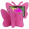 Capa 3D de Borboleta Fofa para iPad 10.2 7ª 8ª 9ª Air 3 2 1 Pro10.5 9.7 Capa EVA para Crianças para iPad 2 3 4 Mini 6 5 4 3 2 1