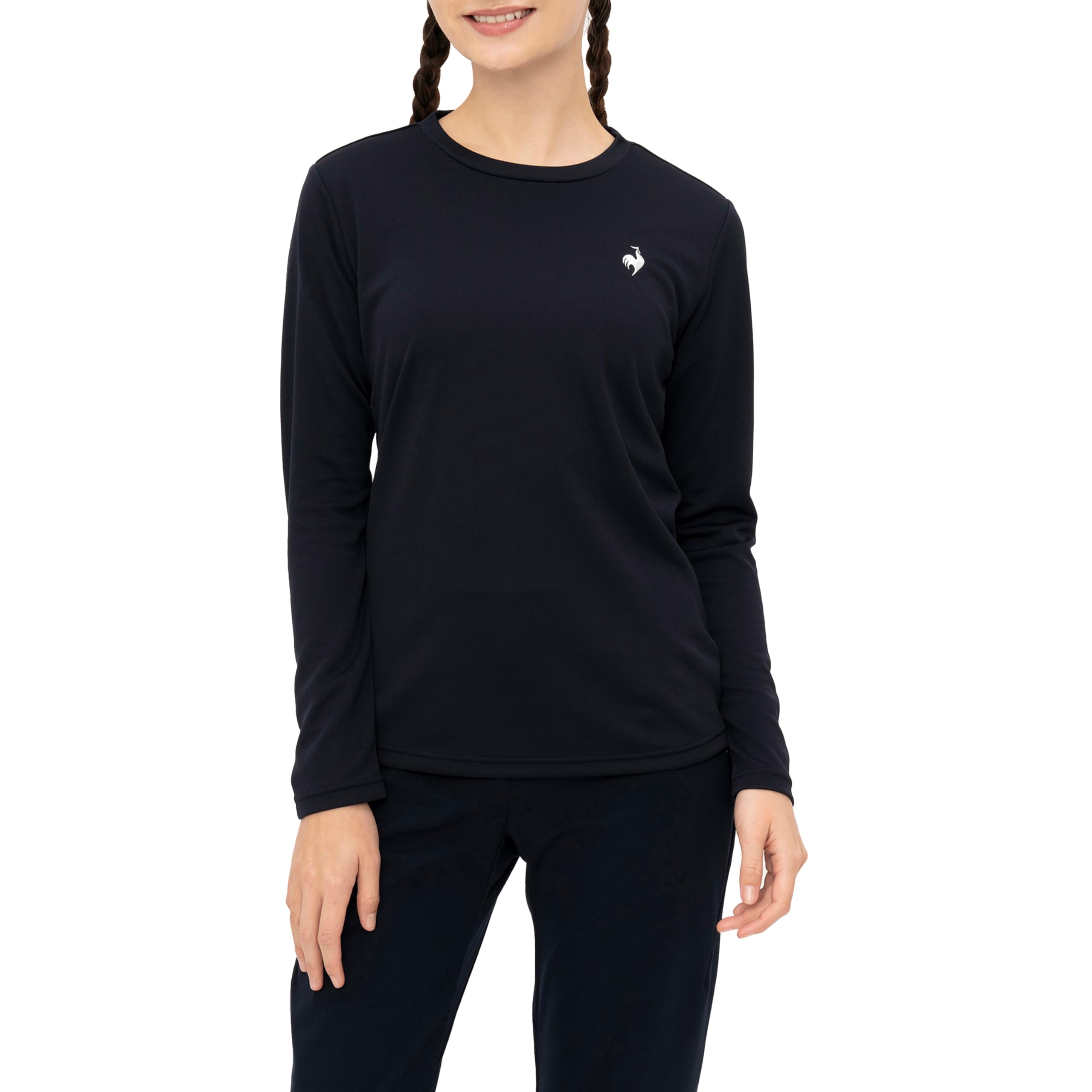 

Coq Long Long Ecopet long sleeve Sweat quick UV CUT DESCENTE material One NV00 [Le Sportif] T-shirt, sleeve, shirt, absorbing, drying, (UPF15),