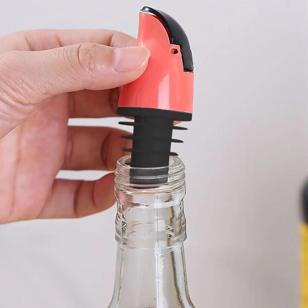 1PC automatic opening and closing bottle cap, oil nozzle, oil bottle cap, soy sauce bottle head, oil nozzle, opening bottle mout