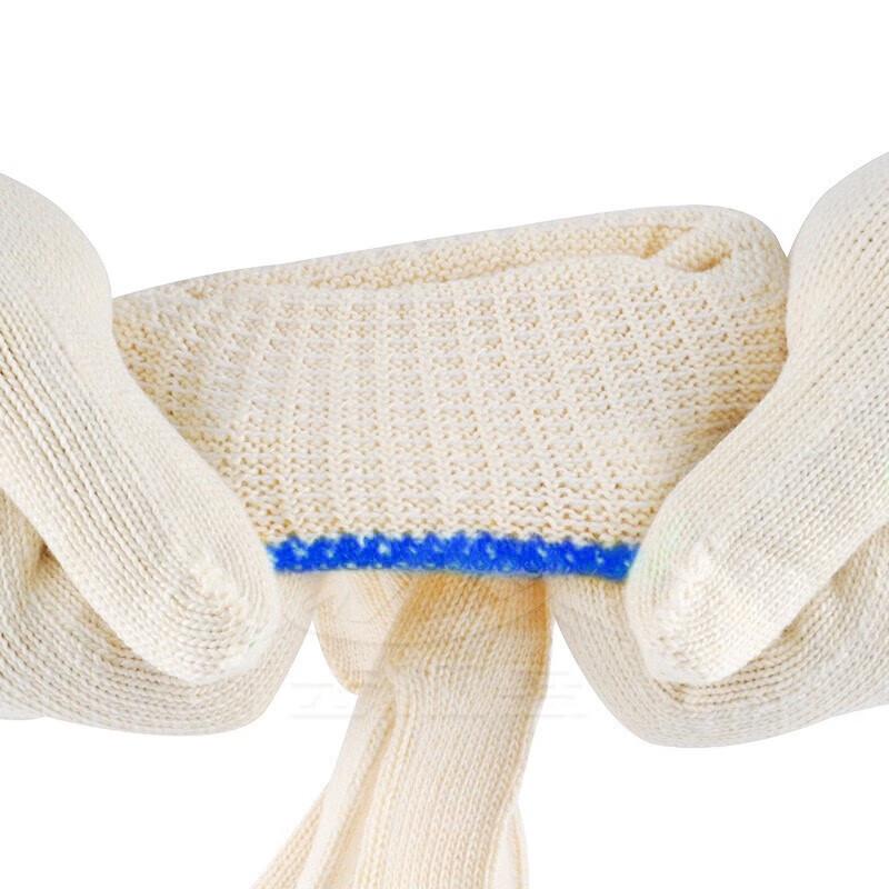 Men's Thick Bleached Cotton Work Gloves