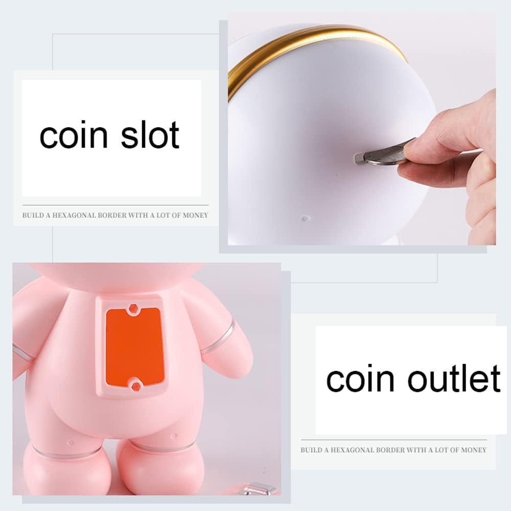 Astronaut Sparschwein Münze Bank Spaceman Spardose Astronaut Figur Dekor Desktop Skulptur Statue