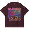 230 g/m² 100% Bomull Heavy Metal T-skjorte Rockeband Populærmusikk Trykk Unisex Tung Bomulls T-skjorte