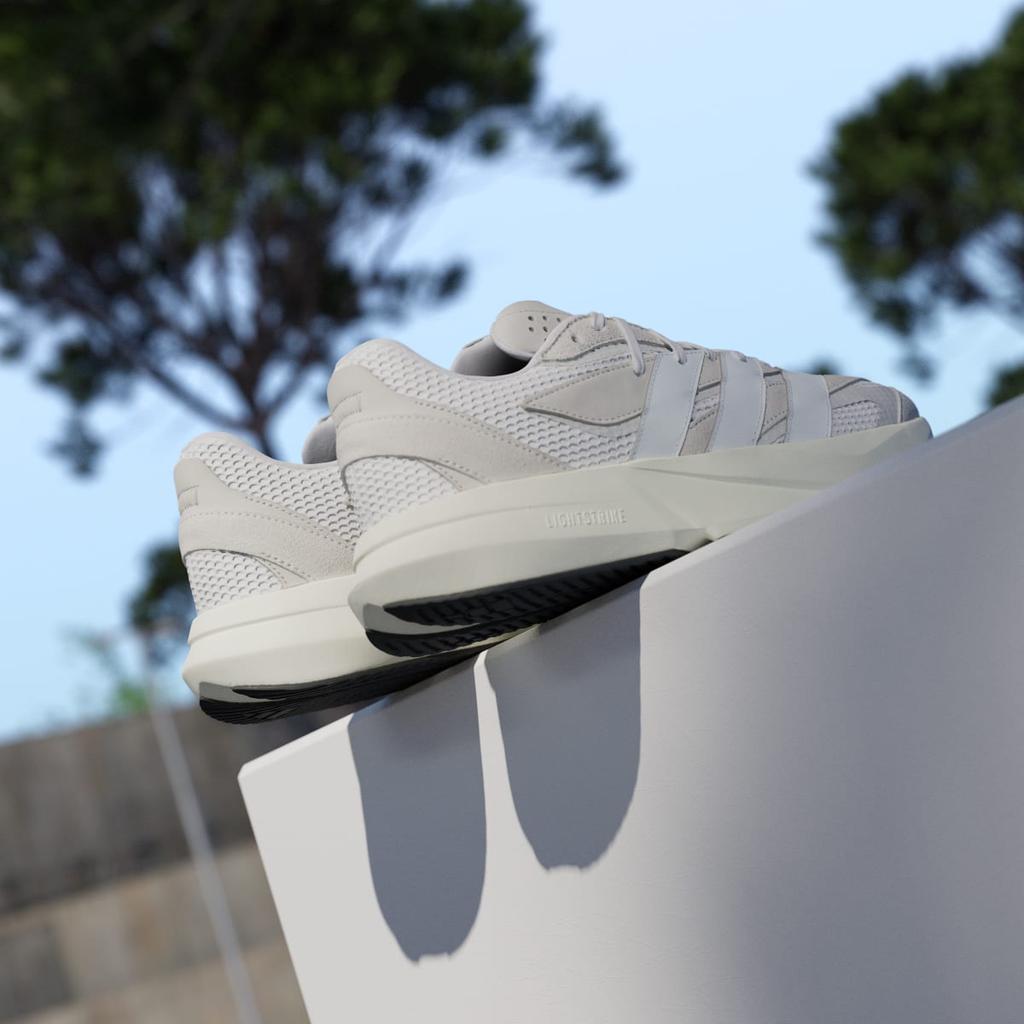 adidas Lightblaze JH6942 Unisex Sportswear Sneakers Crystal White / Cloud White / Grey One