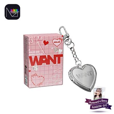 SOLAR - 2nd Single Album [WANT] (PLVE Ver.)