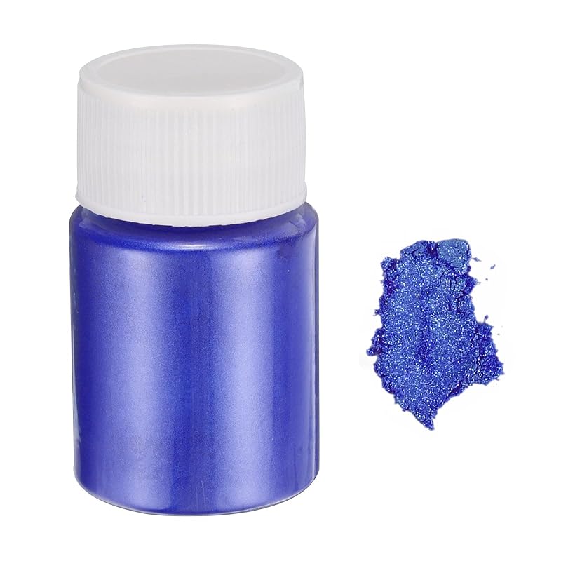 

uxcell 15g/0.5oz mica powder natural resin epoxy pigment powder cast resin car paint DIY arts & crafts sapphire blue