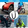 Motorbike Bike Tyre Inflator Hose Quick Connection Nozzle Air Pump Extension