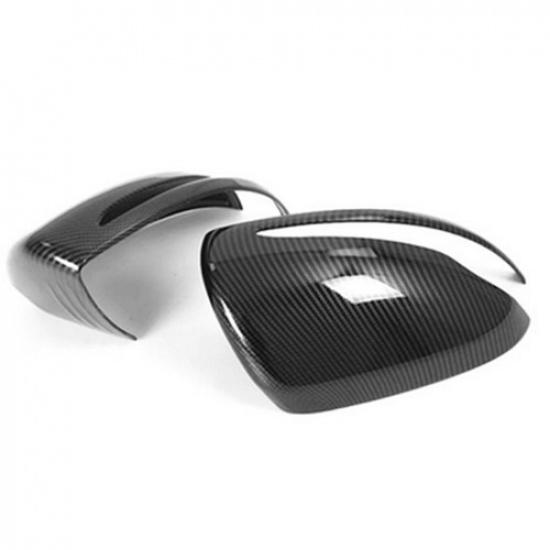 Rearview Mirror Cover Trim Carbon Fiber Color For Mercedes-Benz C Class W205 GLC