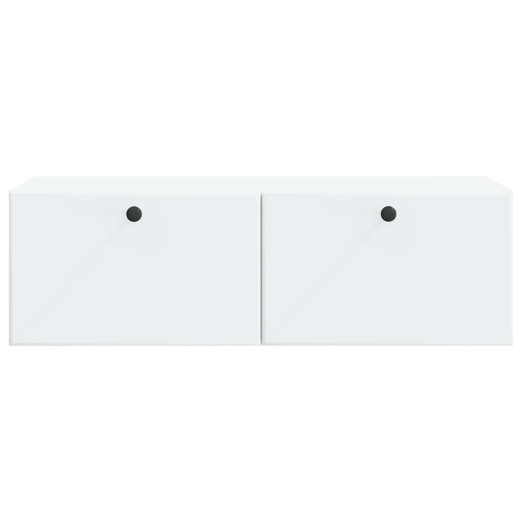 Wall Mounted TV Cabinet 98 x 41 x 30 cm White Engineered Wood