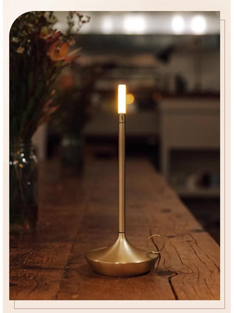 Nordic Aladdin's Lamp Touch Table Light – USB Rechargeable for Bar, Pub, Outdoor, or Camping Atmosphere