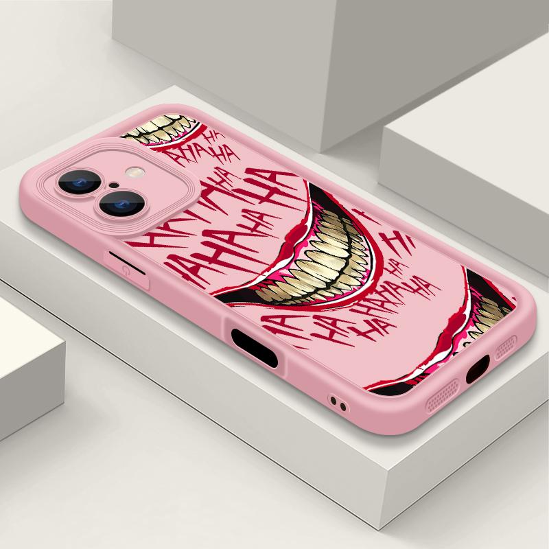 Custodia per Telefono con Fantasia Clown Buffone Per iPhone 16 Pro Max 16e 15 14 13 12 11 XR XS 8 7 Antiurto Morbida Cover in Silicone