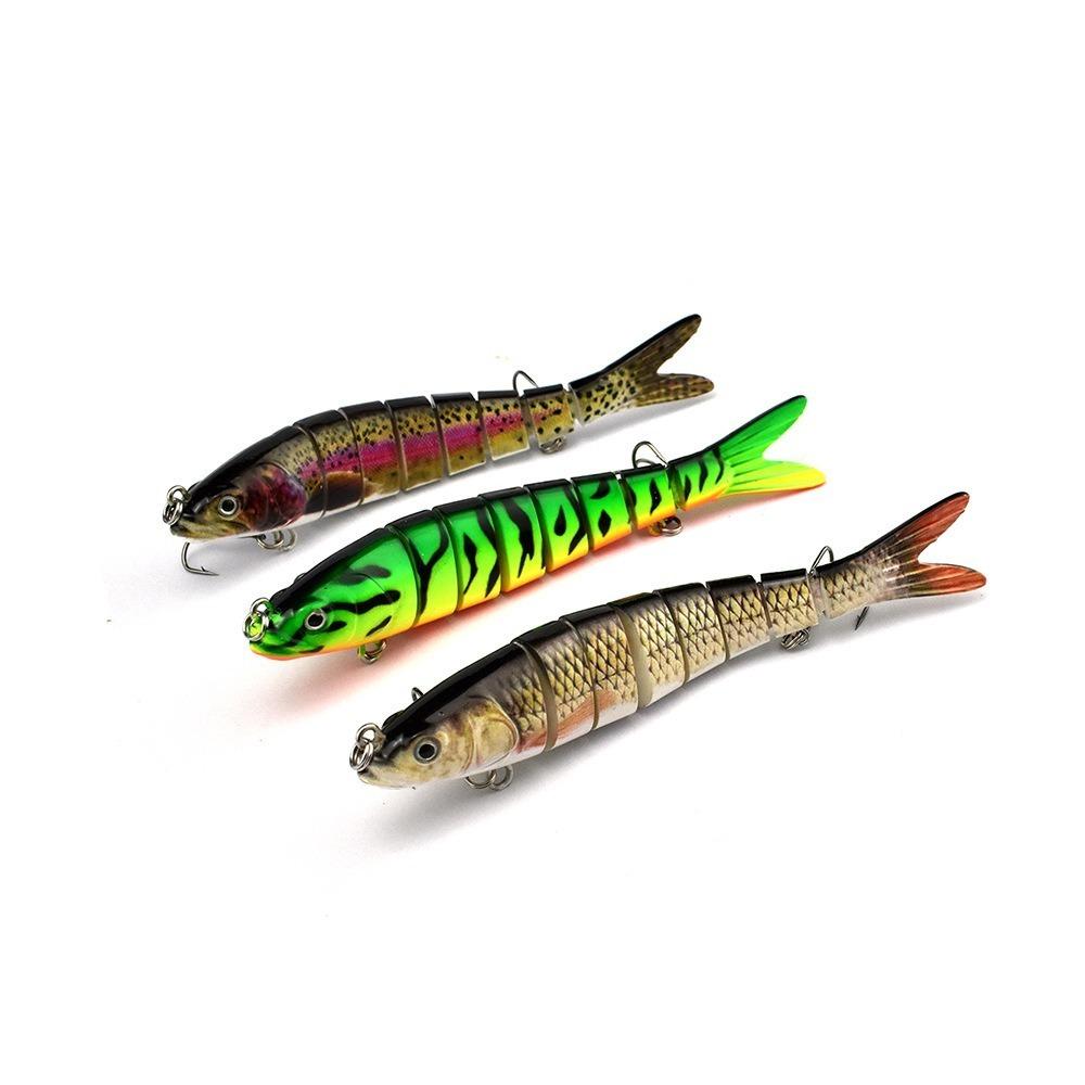 

Deep Diving 8 Segment Fishing Lures 8 Section Plastic Hard Crank 2025 Bionic Bait C