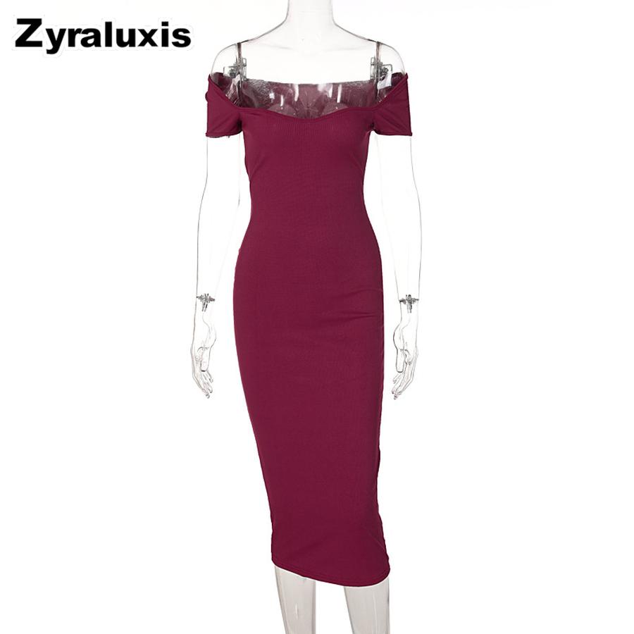 INS Style Summer Hot Fashion Women s New One-Shoulder Ruched Long Sleeve Slim Fit Dress S красный
