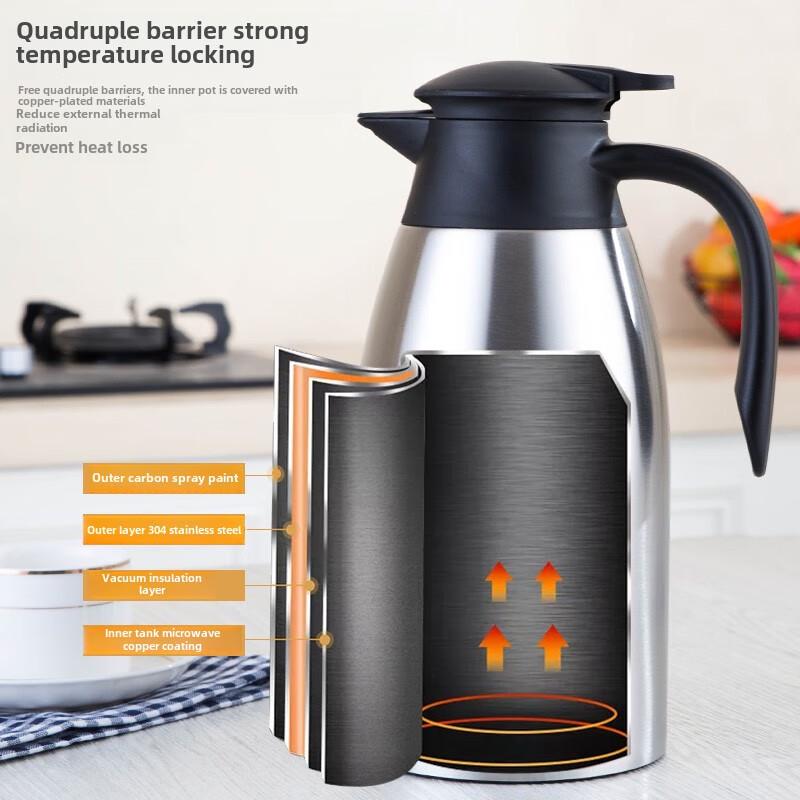 304 Stainless Steel Insulated Teapot