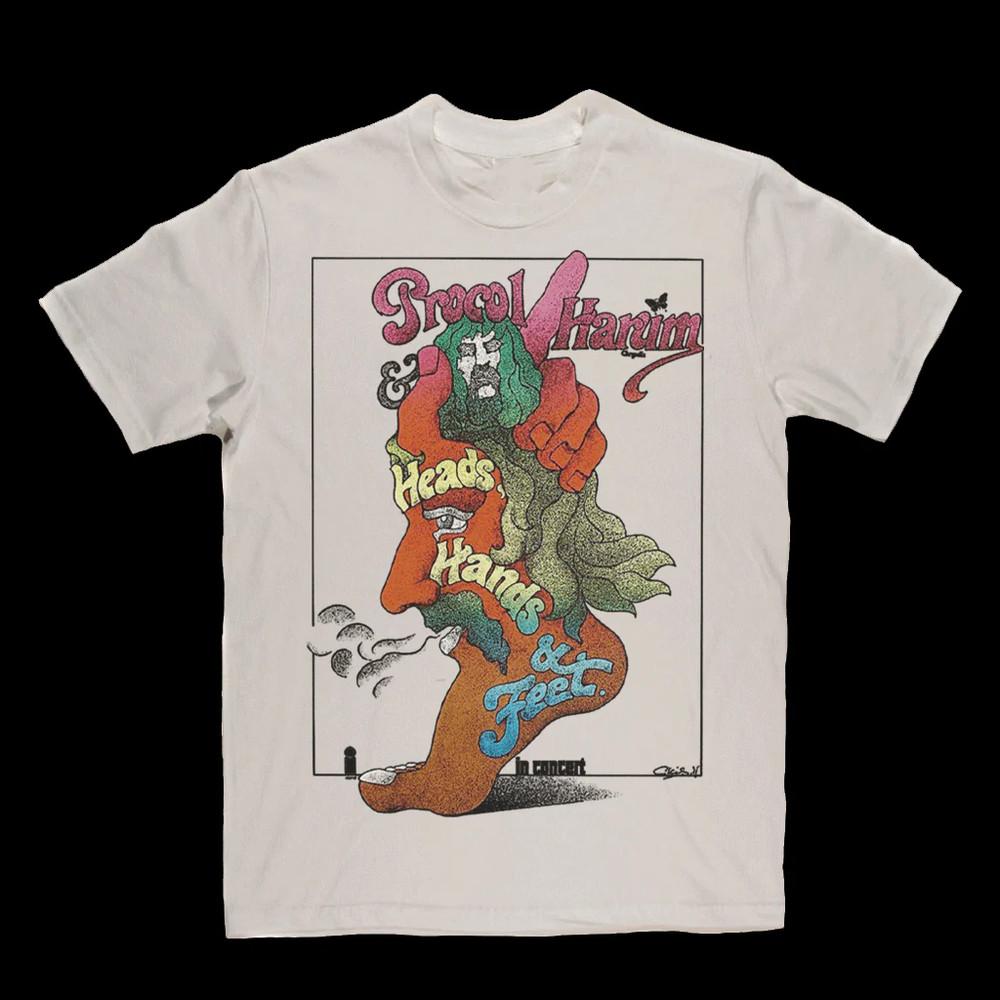 

Procol Harum Head Hands And Feet Cotton White All Size T Shirt For Men TR326 Unisex T-Shirt XXL