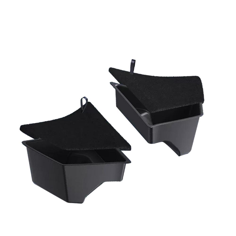 For Tesla Model 3 2024 Car Storage Box Organizer Cars Trunk Side Box Auto Tailgate Storage Box Car Interior Accessories