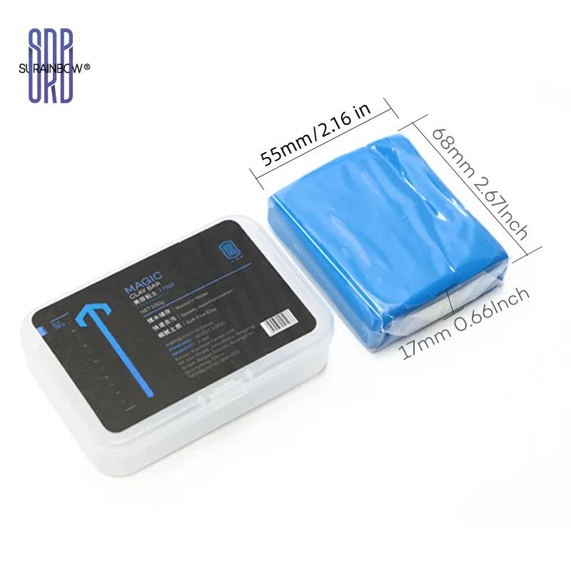 

1-3 шт. Глиняный брусок для детейлинга, мойки автомобиля, удаления грязи, волшебного синего цвета, чистки автомобиля, автомобильных щеток, автомобильных аксессуаров