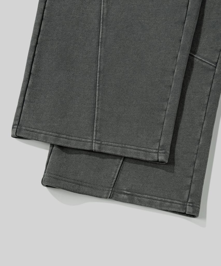 Beodeonteu Multi-Cut Line Pigment Sweatpants [Charcoal]