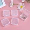 10pcs Plastic Storage Box Mini Transparent Jewelry Beads Earring Ring Dustproof Container Earplugs Packaging Boxes Organizer