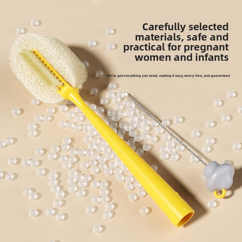 Cup Scrubbing Brush Long Handle Household Cup Scrubbing Brush Baby Bottle Scrubbing Brush Water Cup Scrubbing Sponge Brush