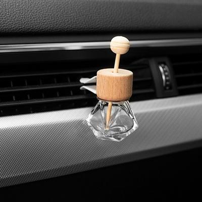 1Pc Car Air Outlet Freshener Diffuser Bottle Clip Perfume Empty Bottle Pendant Essential Oil Car Fragrance Hanging Ornament