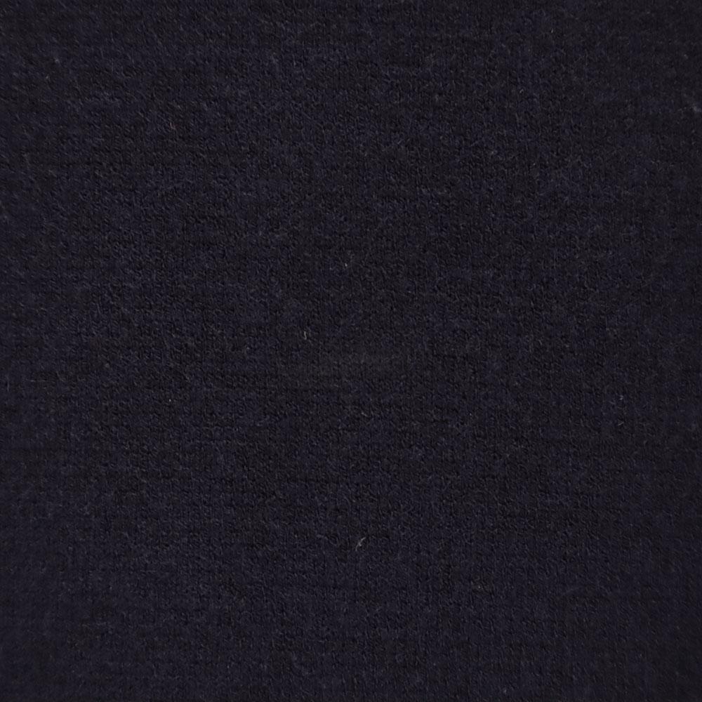 FOXEY Made In Japan Long Sleeve Zip Up Cardigan 38 Dark Blue Women Used